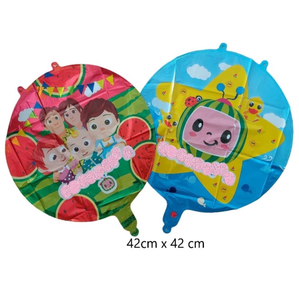Cute Melon Themed Party Balloon Pack – Including 3 Tier Cup Cake Stand (63 Pieces) - 10