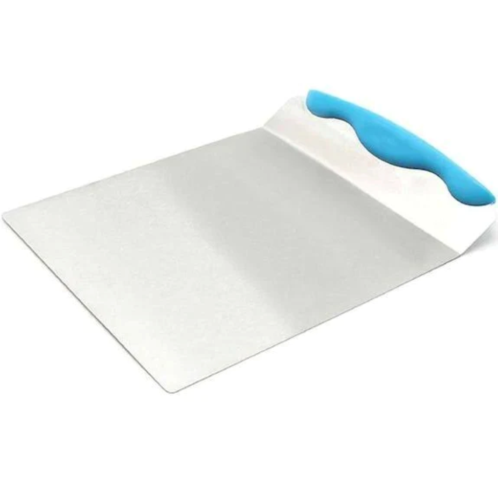 Cake Lifter / Spatula & Dough Cutter – Stainless Steel