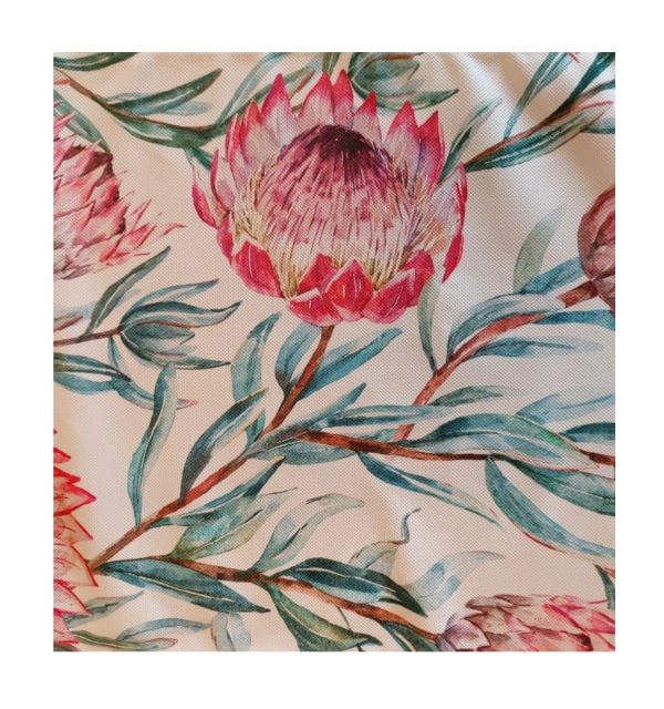 Table Runner with Tassels (Orange and Pink) – Proteas - 3