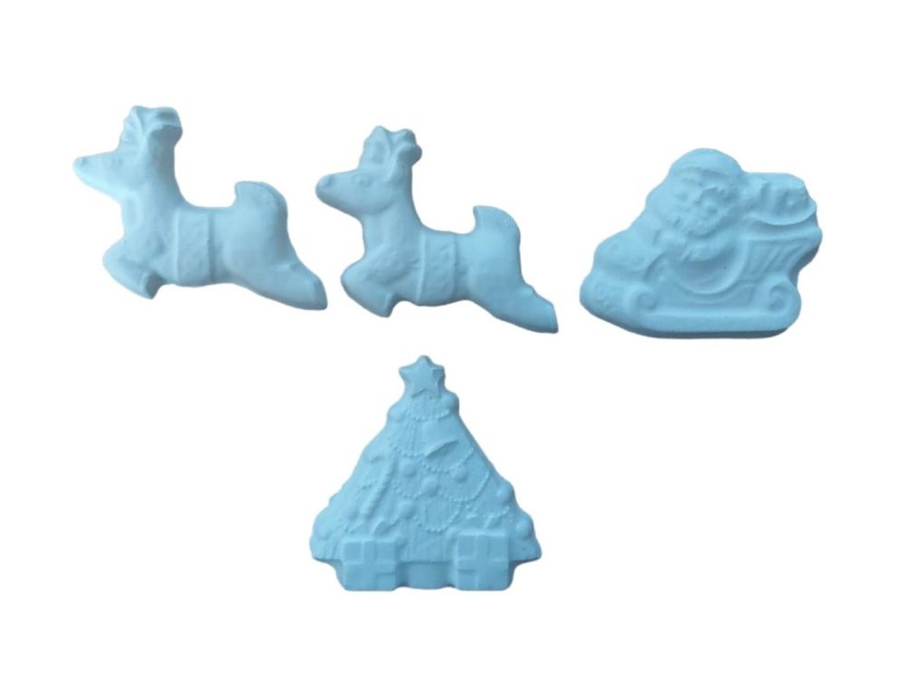 Fridge Magnets Painting Set (21 Pieces) – Christmas Themed - 2
