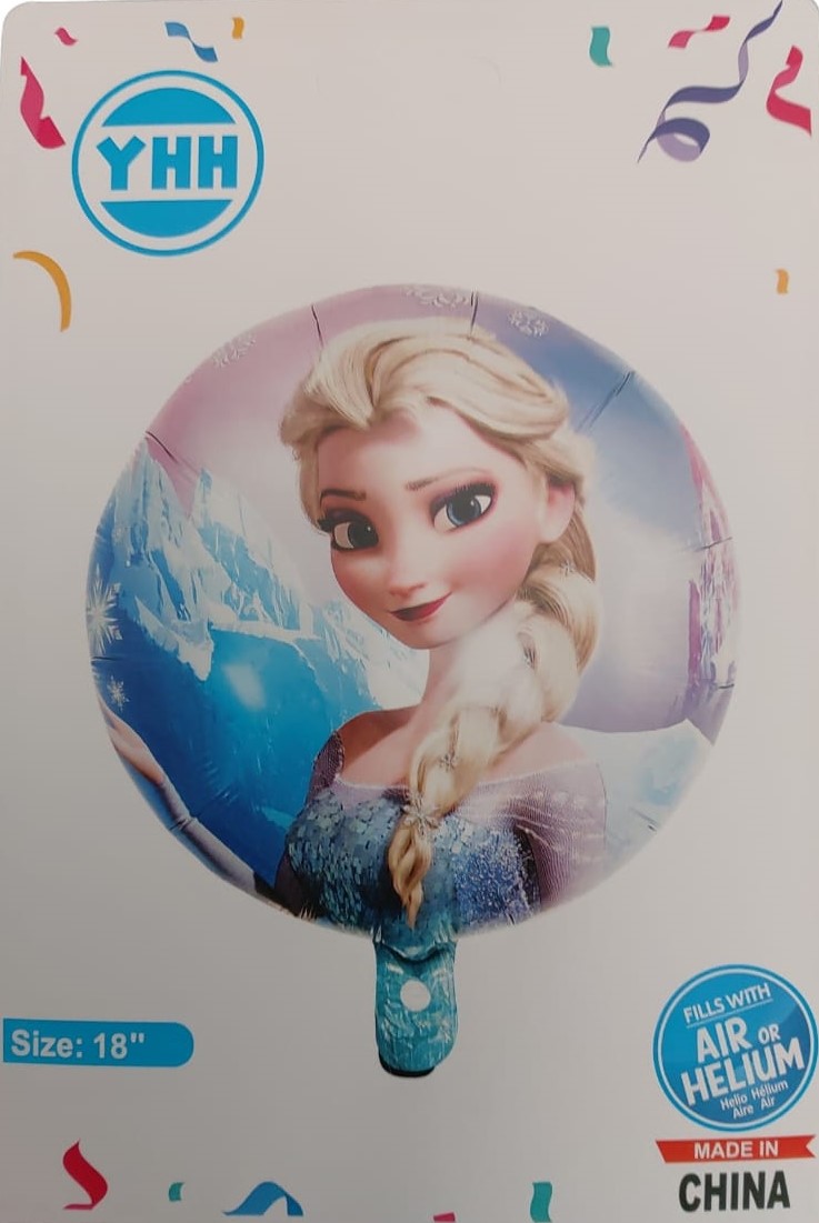 Snow Flake Themed Foil and Latex Party Balloon Bouquet. - 4