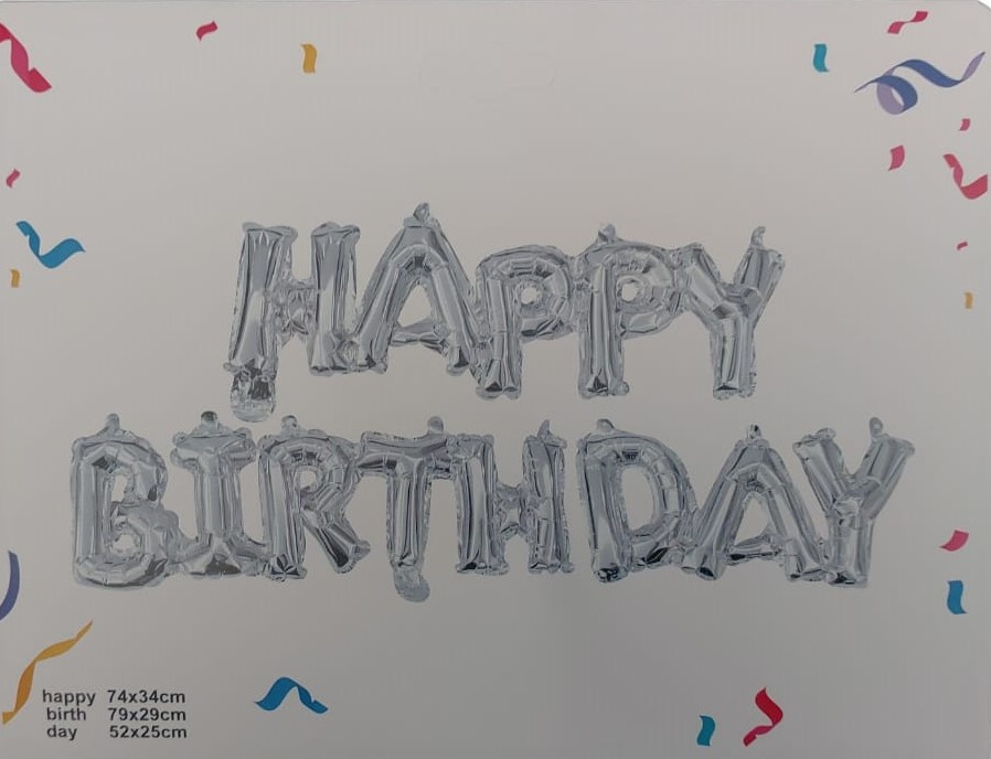 Snow Flake Themed Foil and Latex Party Balloon Bouquet. - 2
