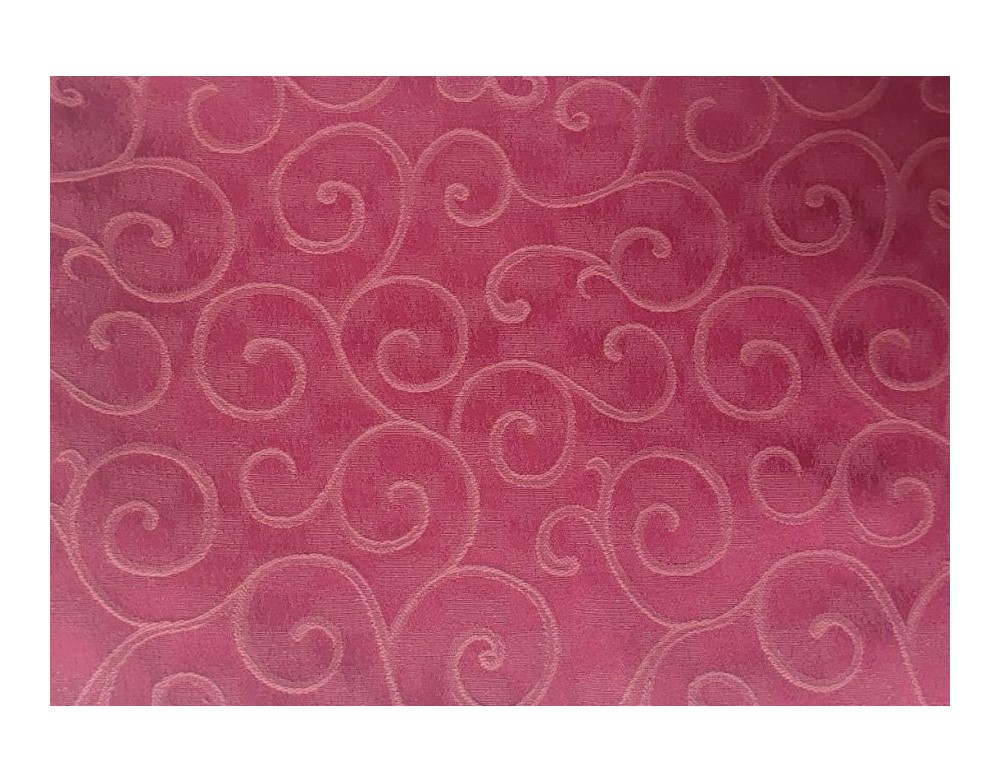Scatter Cushion / Throw Pillow Cover (35cm x 50cm) – Maroon Swirl. - 2