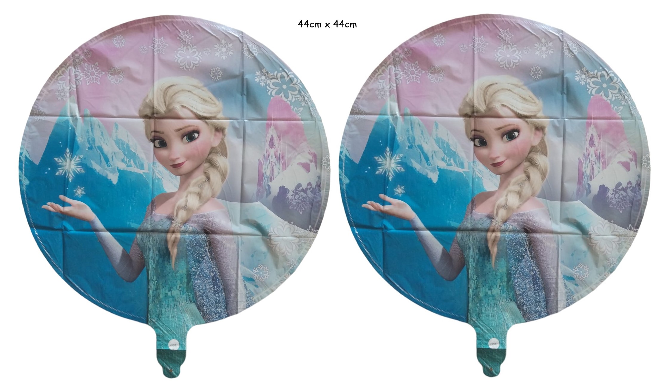 Snow Flake Themed Foil and Latex Party Balloon Bouquet. - 5