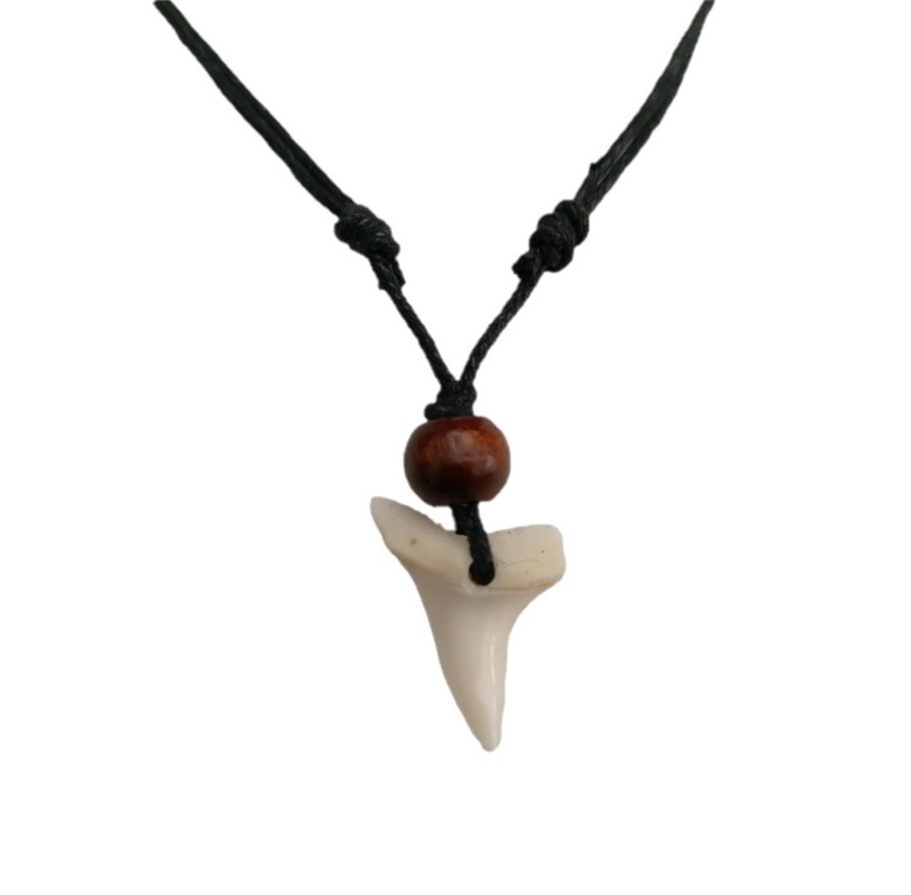 Shark Tooth Necklace (Raggedy Tooth) – Small (1.5 x 2cm)