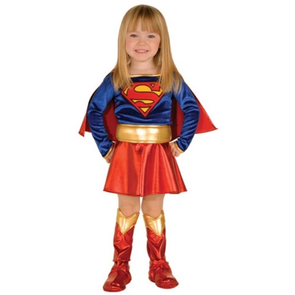 Girl's 3 Piece Super Hero Dress Up Costume – Super Girl Inspired