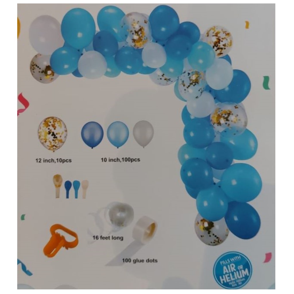 Surprise Celebration: 260-Piece Gender Reveal Accessory Pack with Smoke & Confetti! - 6