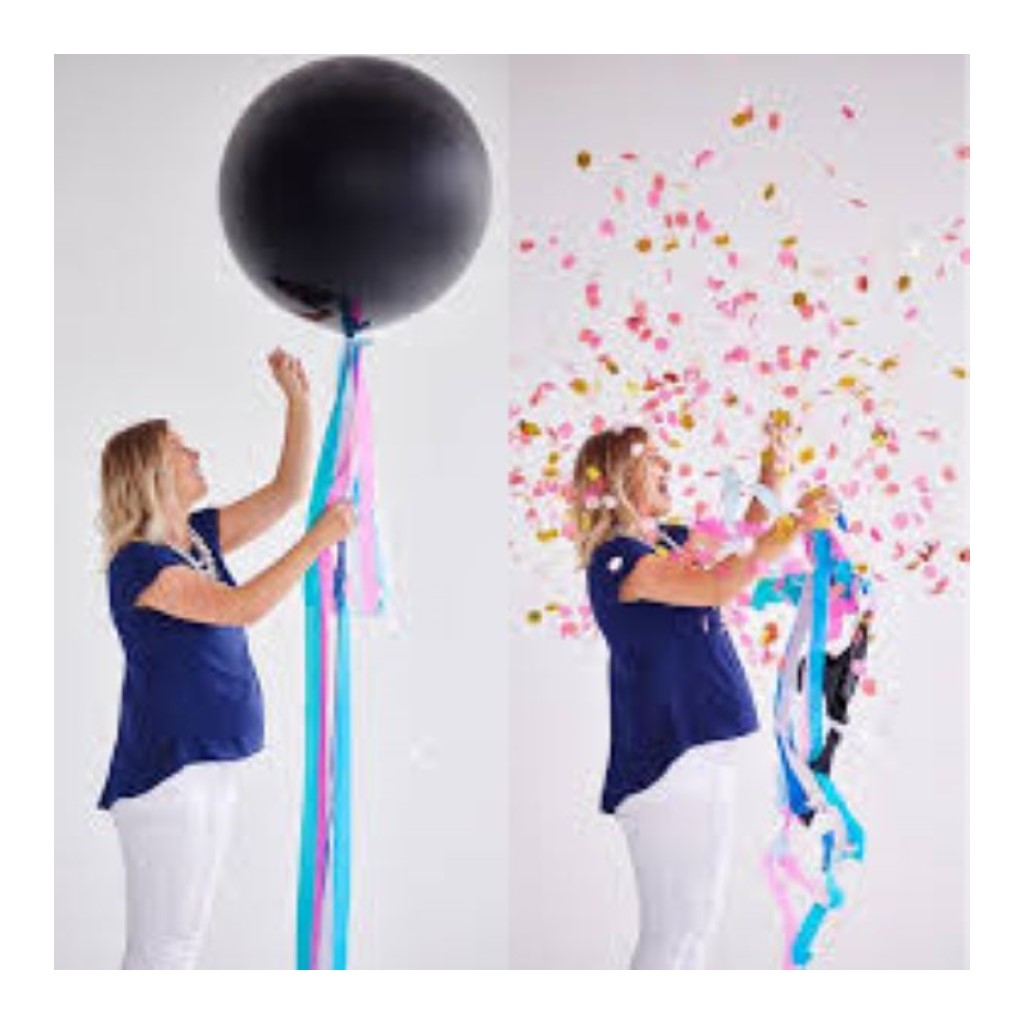 Surprise Celebration: 260-Piece Gender Reveal Accessory Pack with Smoke & Confetti! - 9