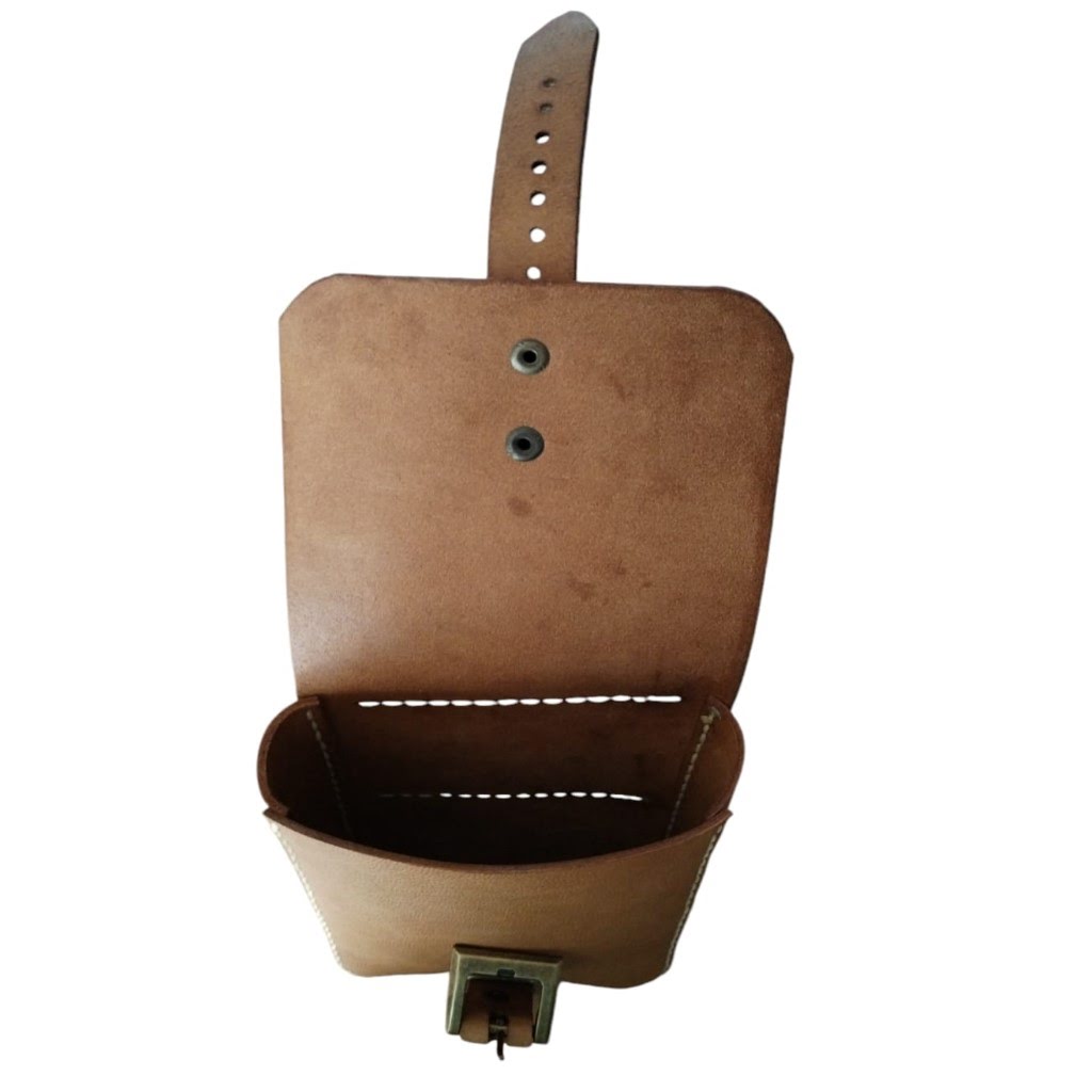 Full-Grain Leather Hip Pouch - 3