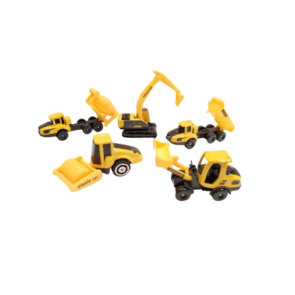 5-in-1 Die Cast Construction Vehicle Playset: Realistic Trucks for Kids - 4