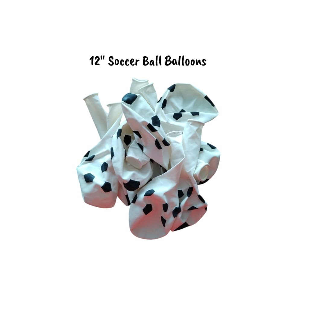 Soccer Themed Party Balloon Pack with 12 Party Boxes – Set of 113 – Balloon Chain Included. - 5